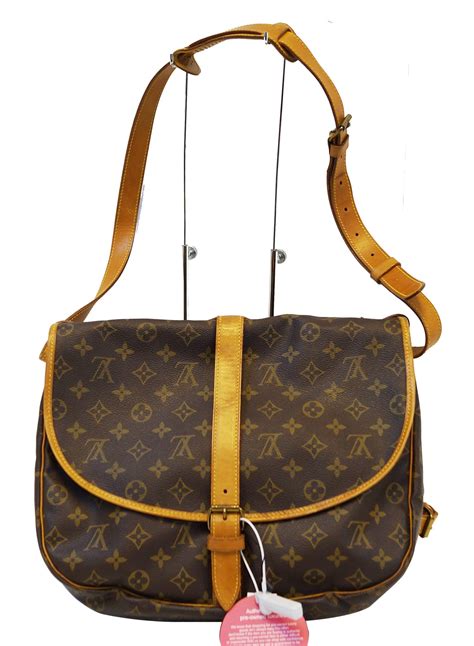 LOUIS VUITTON Monogram Saumur 35 1521048 